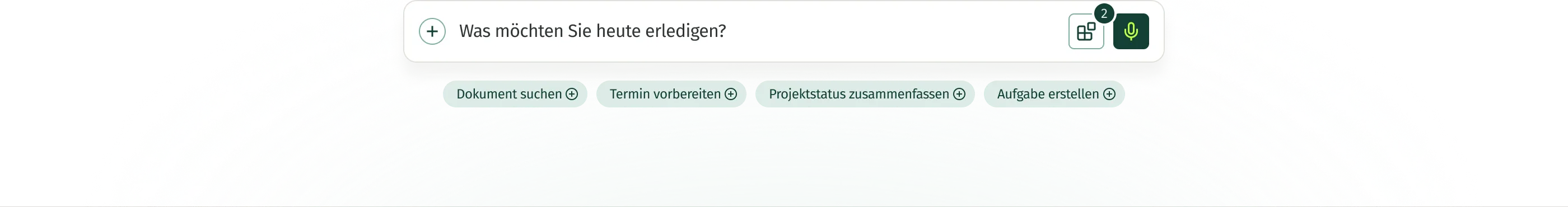 Chat-Einstieg mit Quellen und Aufgaben in Autarq/Chat